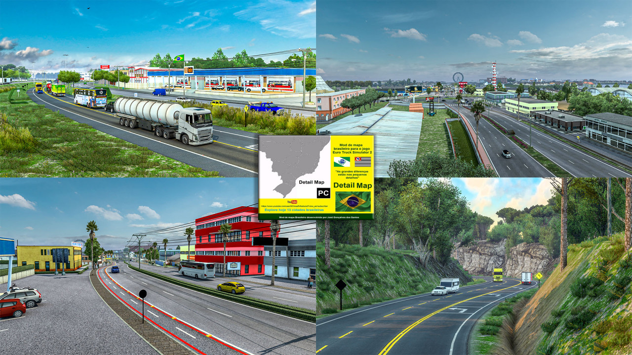 Detail Map Mod Demo Version - ETS2 1.43